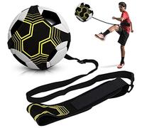 Favuit Football Kick Trainer - Adjustable Soccer Training Waist Belt for Size 3, 4, 5 Footballs