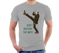Fawlty Towers Dont Mention The War Men's T-Shirt Heather Grey