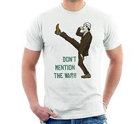 Fawlty Towers Dont Mention The War Men's T-Shirt White