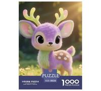 Fawn 1000 Piece Puzzles Adults Fun Challenging Creative Gift Women And Man Home Decoration Puzzles 38x26cm/1000pcs