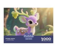 Fawn 1000 Piece Puzzles Adults Game Challenging Creative Gifts Adults for Kids Beautiful Decoration Jigsaw 70x50cm/1000pcs