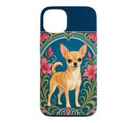 Fawn Chihuahua Cute Art Nouveau Case for iPhone 13