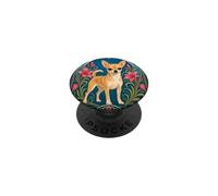Fawn Chihuahua Cute Art Nouveau PopSockets Adhesive PopGrip