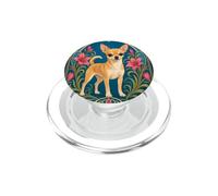 Fawn Chihuahua Cute Art Nouveau PopSockets PopGrip for MagSafe