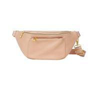 FAWN DESIGN The Fawny Pack, Quilted Fanny Pack for Women, Crossbody Bag with 2 Pockets, 6 Interior Card Slots and Adjustable Nylon Strap, Warm Blush, 12 inches x 6.5 inches x 5 inches, Fawny Pack