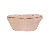 FAWN DESIGN The Fawny Pack, Quilted Fanny Pack for Women, Crossbody Bag with 2 Pockets, 6 Interior Card Slots and Adjustable Nylon Strap, Beige, 12' L x 6.5' H x 5' D, fits waist/hips 24' - 42',