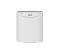 FAWO White External BBQ Gas Point for Caravan Motorhome RV Boat Quick release