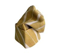 FAWZAN Handmade Yoruba ASO-Oke Gobi Cap - Traditional African Men’s Hat | Authentic Nigerian Agbada & Kaftan Cap |Cultural Wedding & Party Headwear (UK, Alpha, S, Brown White Stripe)