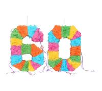 Fax Potato 2pc 60th Birthday Pinata & Blindfold Set - Multi Fax Potato Multicolor