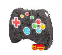 Fax Potato Game Controller Pinata with Blindfold (W50 x D10 x H41cm) Fill Your Own Kids Large Party Supplies Themed Birthday Accessory Fun Decoration Pinata for Kids Parties & Games