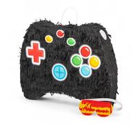 Fax Potato Game Controller Pinata with Blindfold (W53 x D9 x H36cm) | Fill Your Own Kids Large Party Supplies Themed Birthday Accessory Fun Decoration Pinata for Kids Parties & Games