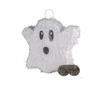 Fax Potato Halloween Boo The Ghost Pinata - Scary Spooky Seasonal Home Large Party Game Decoration With Mask