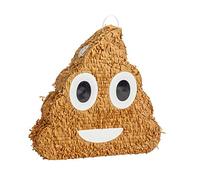 Fax Potato Poop Pinata with Blindfold (W53 x D9 x H36cm) | Fill Your Own Kids Large Party Supplies Themed Birthday Accessory Fun Decoration Pinata for Kids Parties & Games