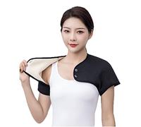 Faxianther Elderly Men Wome Fleece Lining Shoulder Warmer Winter Coldproof Wearable Shoulder Wrap Shawl Aged Care Products Arthritis Rheumatism Shoulder Cover Protector Shrug