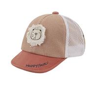 Faxianther Infant Babies Soft Cotton Peak Cap Toddlers Breathable Mesh Sun Protection Hats Anti-UV Supple Brim Visor Hats Baseball Caps Outdoor Headwear Orange