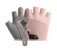 Faxianther Kids Lightweight Cool Cycling Gloves Breathable Stretchy Half Finger Roller Skating Cycle Gloves Girls Boys Sports Mitts for Scooter Road Bicycle Skateboarding Biking Climbing