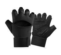 Faxianther Men Women Breathable Mesh Cycling Gloves Non-Slip Lightweight Driving Skating Skateboard Half Finger Gloves Sports Mitts for Riding Mountain Bike Motorcycle Climbing Running Workout