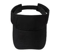 Faxianther Unisex Kids Sun Visor Cap Empty Top Baseball Cap for Boys Girls Outdoor Sport Sun Hat Wide Brim UV Protection Hat Adjustable Summer Topless Sunshaded Hat for 3-8 Years Boys Girls Black