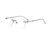 FAXIOU Blue Light Blocking Reading Glasses for Men Women Modern Square Anti-glare HD Resin Lenses Computer Reading Glasses, black, 3.00x