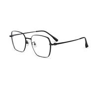 FAXIOU Plain Fashion Blue Light Blocked Reading Glasses for Computer TV Phone Reader Anti Glare, black, 2.00x