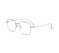 FAXIOU Plain Fashion Blue Light Blocked Reading Glasses for Computer TV Phone Reader Anti Glare, silver colours, 1.00x