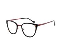 FAXIOU Reading Glasses Plain Comfortable Round Blue Light Blocking Durable Metal Frame Computer Reader for Men Women, black, 0.75x