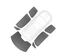 Faxiulan Car Side Window SunShade For Citroen C5 Aircross 2018-2023, Universal Fit, Minimalist Style, Black Nylon, Magnetic Visor, Front Rear Windshield Frame Curtains Shield