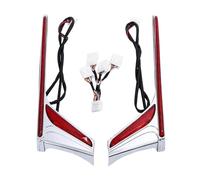 faxiulan Motorcycle Rear Light Motorcycle Rear Tip Vertical Strips Under Tour Trunk LED Saddlebag Light For Go&ldWing GL1800 GL 1800 2012-2017