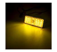 faxiulan Turn Signal Lights 10pcs 12V Rectangle Motorcycle Rear Brake Turn Signal Reflector Tail Stop Warning Side Marker Lamp ATV Scooter Car Truck