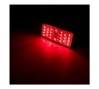 faxiulan Turn Signal Lights 10pcs 12V Rectangle Motorcycle Rear Brake Turn Signal Reflector Tail Stop Warning Side Marker Lamp ATV Scooter Car Truck