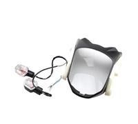 faxiulan Turn Signal Lights Motorcycle Headlight Front Light Guard Lamp with Turn signal with steering bracket for Monkey for Grom for M3 for M5