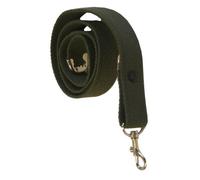 FAXX Bassoon Strap - Black Leather Seat Strap for Bassoon