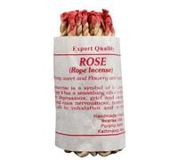 Fay Bless Handmade Rope Incense from Nepal 2 Bundles (Rose)