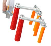 fayarrd Panel Carrier Pack of 2 | Adjustable Plasterboard Supports | Woodworking Tool Plate Lifter for Handling Large Format Panels Wall Building Panels Construction Sites