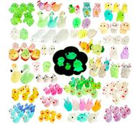 Fayavoo 150 pcs Mini Resin Animals Mixed, Mini Figures Tiny Sea Turtle Glass Animals to Hide, Small Animals Glow in the Dark for Fairy Garden Micro Landscaping Dollhouse Accessories Aquarium Decor