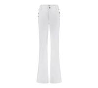 Faye Pant - female - Guess - Flare Jeans - White - W25 - Jeans W25