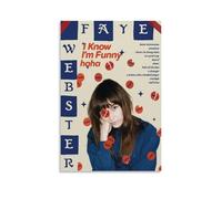Faye Poster Webster I Know I'm Funny Haha Poster Canva Colourfast Wall Art Decorative Painting for Living Room Bedroom Home Decor 16x24inch(40x60cm) Unframe-style