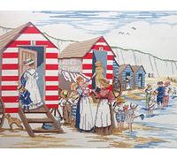 Faye Whittaker "All Our Ladies Bathing Hats Cross Stitch Kit, Range, Mixed