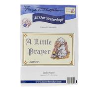 Faye Whittaker "All Our Yesterdays A Little Prayer Cross Stitch Kit, Range, Mixed