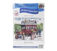 Faye Whittaker "All Our Yesterdays Bus in The Park Cross Stitch Kit, Range, Mixed