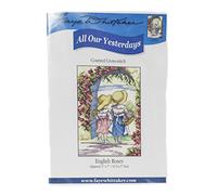 Faye Whittaker "All Our Yesterdays English Roses Cross Stitch Kit, Range, Mixed