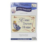 Faye Whittaker "All Our Yesterdays Home Sweet Home Cross Stitch Kit, Range, Mixed