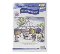 Faye Whittaker "All Our Yesterdays The Circus Come to Town Cross Stitch Kit, Range, Mixed