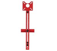 Fayelong 4 in 1 Router Milling Groove Bracket Multifunctional RouterGuid Aluminum Alloy Router Circle Cutting Jig for Woodworking, Cabinet Hardware Woodworking Tool