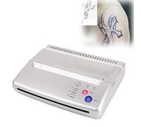 Fayelong Tattoo Transfer Printing Machine Thermal Tattoo Copiers Transfer Printer Machine A4 Trend Thermal Transfer Paper Printe (Silver)