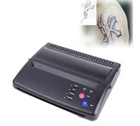 Fayelong Tattoo Transfer Printing Machine Thermal Tattoo Copiers Transfer Printer Machine A5-A4 Trend Thermal Transfer Paper Printe (Black)