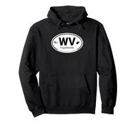 Fayetteville WV West Virginia Oval New River Gorge Gear Pullover Hoodie