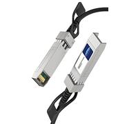 Fayevan 25Gb/s SFP28 SFP Passive Direct Attach Copper Twinax DAC Cable, 0.5M, Male-to-Male, Cat 8, Compatible with Cisco, Server