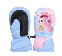 FAYHIJUN Waterproof Kids Mittens Toddler Winter Cold Weather Thermal Fleece Lined Warm Gloves Snow Ski Glove for Age 1-9 Boys Girls Baby Skiiing Snowboarding Cycling Running Walking Outdoor M