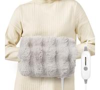 FAYKONCEN Double Sided Heated Hand Pad, Luxury PU Leather Electric Warmer for Finger Arthritis, Heated Gloves for Indoor Use, Heat Pad Cover